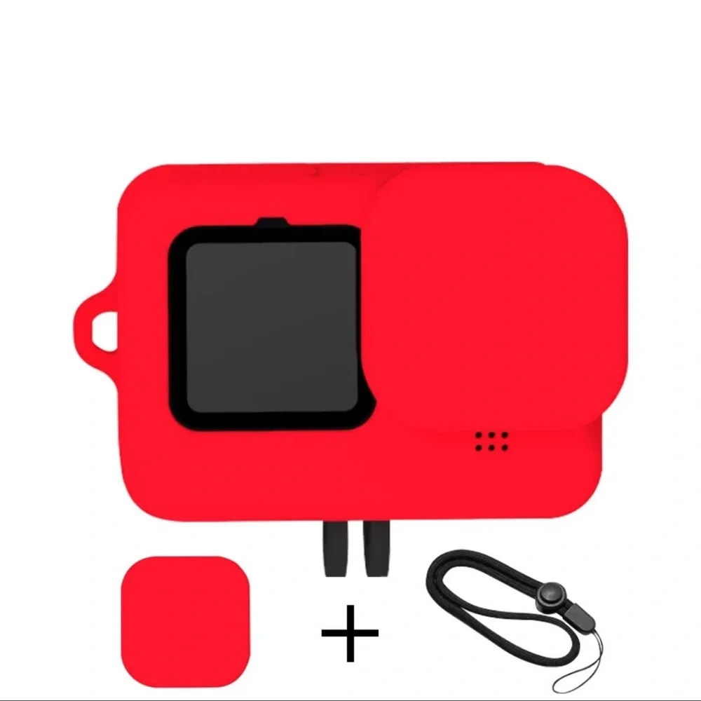 Red GoPro hero silicone case (9/10/11/12)